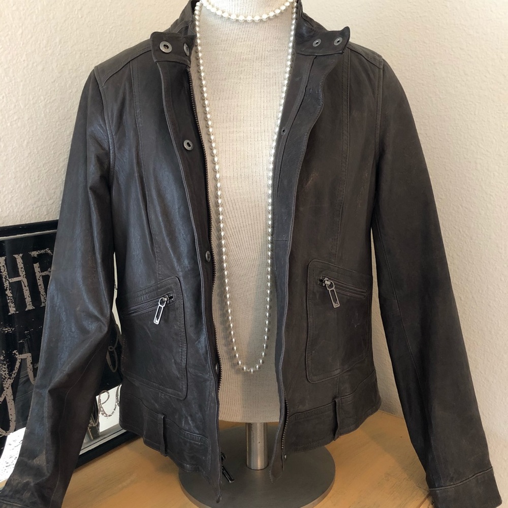 Vince Leather Jacket